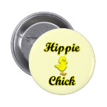 Hippie Chick Buttons