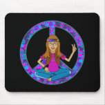 Hippie Chick mousepads