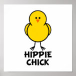 Hippie Chick Posters