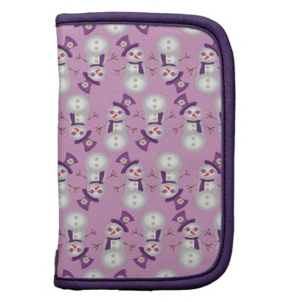 Hippie Christmas Snowman Pattern Organizers