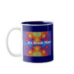Hippie Coffe Cup  It's Break Time!,... mugs