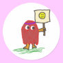 Hippie Dippy Smile Stickers