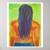 Hippie Fine Art Print