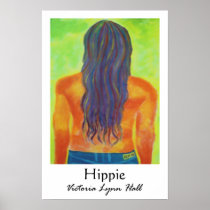 Hippie Fine Art Print