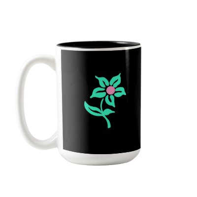 Hippie Flower Power Love Mug by DesignIt