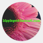 Hippie Geek Farm Art webby sticker