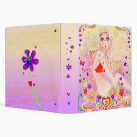 "Hippie Girl" Binder
