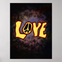 Hippie Love Print