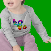 Hippie LOVE t-shirts by greenbaby Hippie LOVE t-shirts