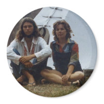Hippie & Mother Tipi Magnet