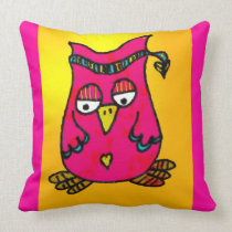hippie owl pillow pillows