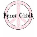 Hippie Peace Chick T-Shirt