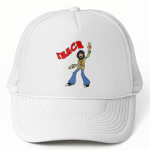 Hippie Peace Trucker Hats