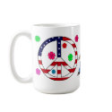 Hippie Peace mugs