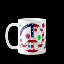 Hippie Peace mugs