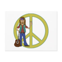 Hippie Peace postcards by oldrockerdude Hippie Peace postcards