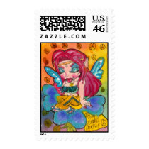 Hippie Pixie STAMP! by MeadowPixieArts Hippie Pixie STAMP!