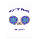 Hippie Pong Ping Pong Business Card