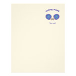 Hippie Pong Ping Pong Letterhead Design