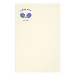 Hippie Pong Ping Pong Stationery Design