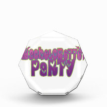 hippie purple heart bachelorette party fun award