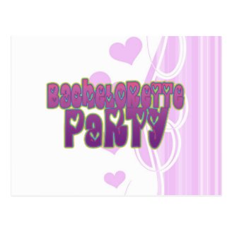  Bachelorette Party Post Cards & Invitations