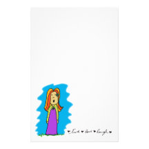 hippie, risa viva del amor papelería