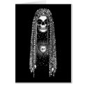 Hippie Skull of Love cards