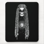 Hippie Skull of Love Mouse Mats