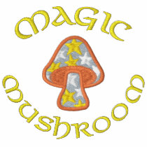 Hippie Stars Mushroom Magic Mushroom embroidered shirts by silly_strings Hippie Stars Mushroom Magic Mushroom embroidered shirts