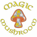 Hippie Stars Mushroom Magic Mushroom embroideredshirt