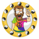 Hippie Stickers