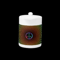 Hippie Teapot teapots