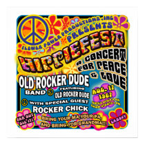 Hippiefest Concert Poster posters by oldrockerdude Hippiefest Concert Poster posters