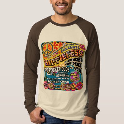 Hippiefest Concert Poster T Shirt