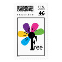HippieFreeLogo postage