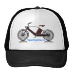HippieRockRoots bicycle Trucker Hat HippieRockRoots bicycle Trucker Hat
