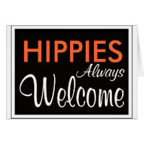 HIPPIES Always Welcome cards