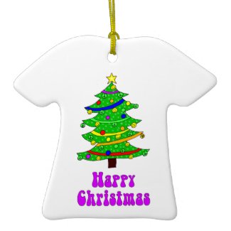 Hippie's Happy Christmas Tree ornament