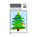 Hippie's Happy Christmas Tree stamps