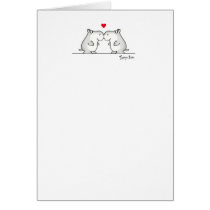 HIPPO ANNIVERSARY CARD