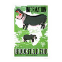 Hippo Brookfield Zoo 1938 WPA posters by lc_wpa Hippo Brookfield Zoo 1938 WPA posters
