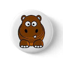 Hippo Brown buttons