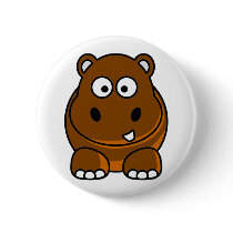 Hippo Brown buttons