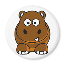 Hippo Brown magnets