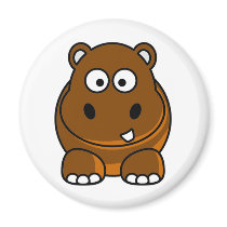 Hippo Brown magnets