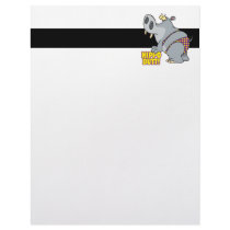 hippo butt bikini hippopotamus letterhead