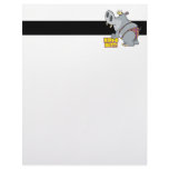 hippo butt bikini hippopotamus letterhead