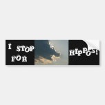Hippo Cloud Bumper Sticker