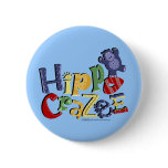 Hippo Crazee (on light colors) buttons